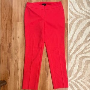 Ann Taylor Factory Vibrant Red Women's Trousers